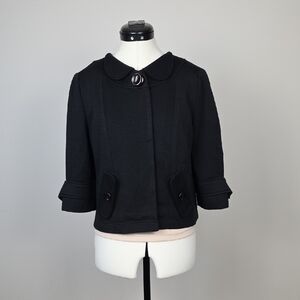 Cara Lotti Paris Black Jacket – Women’s Classic Elegant Jacket – Made in France